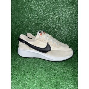 Nike Waffle Debut White Black Casual Shoes Sneakers Women's Size 6 DH9523-108